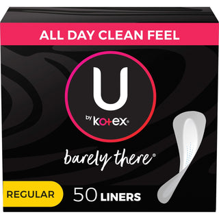 U by Kotex Barely There Panty Liner - 1 Each - Individually Wrapped (KCC42489)
