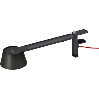 Bostitch® Verve Adjustable LED Desk Lamp - LED Bulb - Adjustable, Dimmable, Adjustable Brightness, Clock, Durable, Swivel Base, Color Changing Mode - Aluminum - Desk Mountable - Black - for Desk - Alexa Supported (BOS2200CLSMBK)