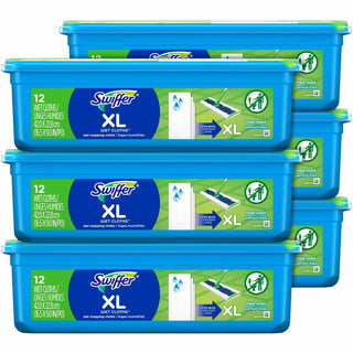 Swiffer® Sweeper XL Wet Mopping Pads - 12 Per Pack - White (PGC74471CT)