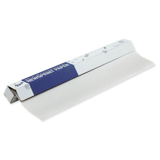 Rainbow Kraft Newsprint Paper Roll - Art - 36"Width x 100 ftLength - 1 Roll - White (PACP0066401)
