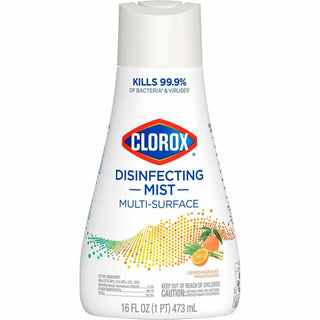 Clorox® Multi-surface Disinfecting Mist - Spray - 16 fl oz (0.5 quart) - Lemongrass Mandarin Scent - White (CLO60155)