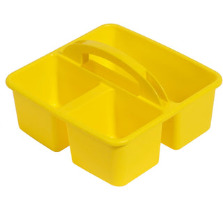 deflecto® Antimicrobial Kids Storage Caddy - 3 Compartment(s) - 5.3", x 9.4" x 9.3" Depth (DEF39505YEL)