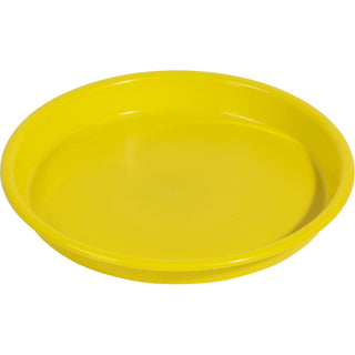 deflecto® Kids Antimicrobial Round Craft Tray - Accessories, Art, Craft - 1.61"Height x 13.07"Width x 13.07"Depth - Yellow - Polypropylene (DEF39514YEL)
