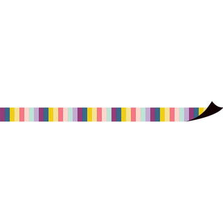 Teacher Created Resources Magnetic Board Border - Magnetic - Stripes - Durable, Reusable - 1.50" Depth x 24" Length (TCR77567)