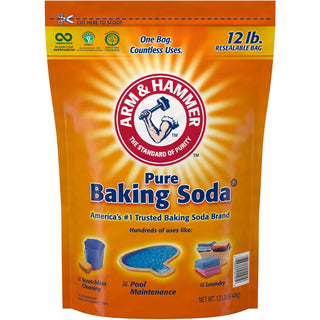 Arm & Hammer™ Pure Baking Soda - 192 oz (12 lb) - Bag - 4 / Carton (CDC3320001931)