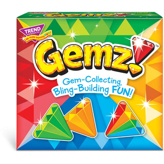 TREND® Gemz! Three Corner Card Game - 2 to 4 Players (TEPT20001)
