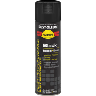 Rust-Oleum High Performance Enamel Spray Paint - 15 fl oz - Black (RSTV2179838)