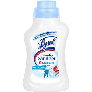 LYSOL® Brand Linen Laundry Sanitizer - Liquid - 41 fl oz (1.3 quart) - Linen Scent - Multi (RAC99621)