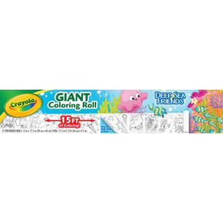 Crayola® Deep Sea Friends Giant Coloring Roll (CYO042721)