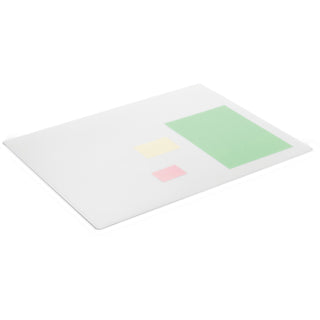 Durable® Contoured Edge Desk Mat - Office - 19.69" Length x 25.59" Width - Rectangle - Polypropylene - Transparent (DBL712319)