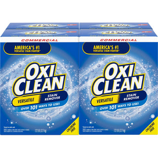 OxiClean™ Stain Remover Powder - Powder - 115.52 oz (7.22 lb) - 4 / Carton - Blue (CDC00069CT)
