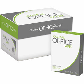 Global Office Premium Multipurpose Paper - Letter - 8 1/2" x 11" - 20 lb Basis Weight - 10 / Carton (500/Ream) - High Brightness (ASLGO851120)