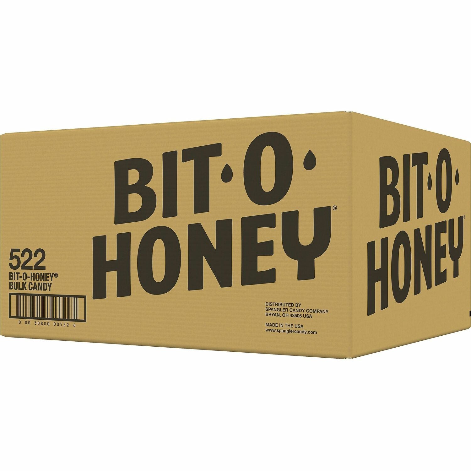 Spangler Bit-O-Honey Candies - Honey, Almond - Individually Wrapped - 1 Carton Spangler Bit-O-Honey Candies - Honey, Almond - Individually Wrapped - 1 Carton