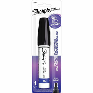 Sharpie® Oil-Based Paint Markers, Bold Marker Point, Black Oil Based Ink, 1 Pack (SAN2069066)