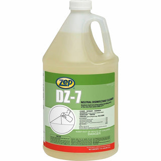 Zep Commercial DZ-7 Neutral Disinfectant Cleaner, 128 fl oz (4 quart) (ZPE752023)