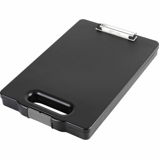Business Source Storage Clipboard, Storage for 200 Sheet, Black (BSN49270)