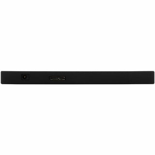 Verbatim Blu-ray Writer, External, 1, Black, BD-R, CD-R, DVD+R, DVD-R Support/24x CD Write/6x BD Write/8x DVD Write, USB 3.2 Gen 1, USB 2.0, Slimline, BUS Powered (VER43890)
