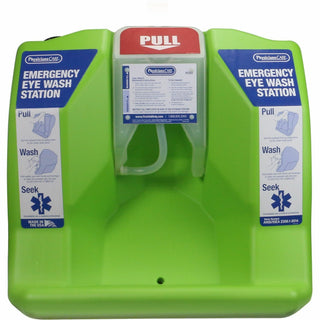 PhysiciansCare Eyewash Station, 16 gal, 0.25 Hour, Clear, Bright Green (FAO91288)