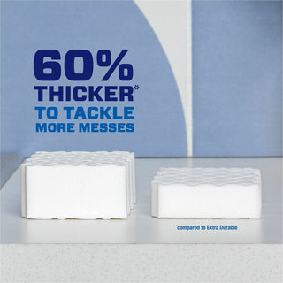 Mr. Clean Magic Eraser Variety Pk, For Multipurpose, Sponge, WidthDurable, Long Lasting, Blue, 6/Box (PGC12396)