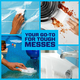 Mr. Clean Magic Eraser Variety Pk, For Multipurpose, Sponge, WidthDurable, Long Lasting, Blue, 6/Box (PGC12396)