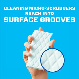 Mr. Clean Magic Eraser Variety Pk, For Multipurpose, Sponge, WidthDurable, Long Lasting, Blue, 6/Box (PGC12396)