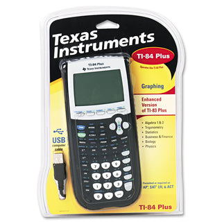 Texas Instruments TI-84Plus Programmable Graphing Calculator, 10-Digit LCD (TEXTI84PLUS)