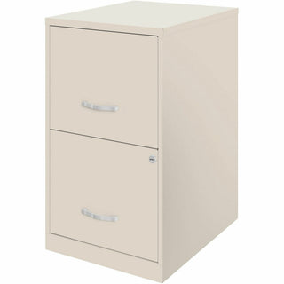 NuSparc Mobile File Cabinet, 14.2" Width x 18" Depth x 26.5", Stone, Steel (NPRVF218AASN)