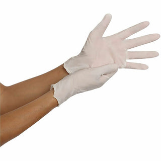 Remcoda Powder-Free Latex Gloves, 4 mil Thickness, Medium Size, 100/Box (RMLLAT101M)