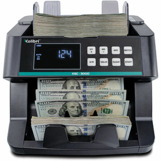 Cassida Kolibri Top-Loading Bill Counter, Counts 200 bills/min, Gray (CDAKBC3000)
