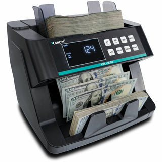 Cassida Kolibri Top-Loading Bill Counter, Counts 200 bills/min, Gray (CDAKBC3000)