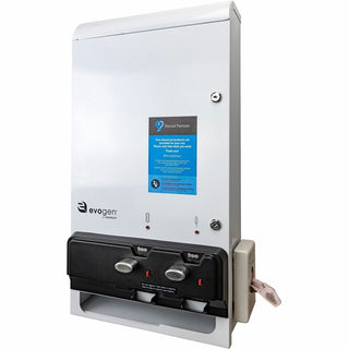 Impact Products Dual Vendor Hygiene Dispenser, 29.3" Height x 14.2" Width x 6.9" Depth, White (IMPT004100)