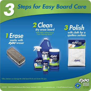 EXPO® White Board CARE Dry Erase Surface Cleaner, 8 oz Spray Bottle (SAN81803A)