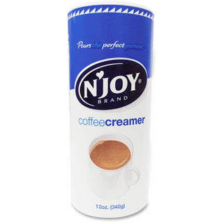 Njoy Nondairy Creamer, 0.75 lb (12 oz), 24/CartonCanister (SUG90780CT)