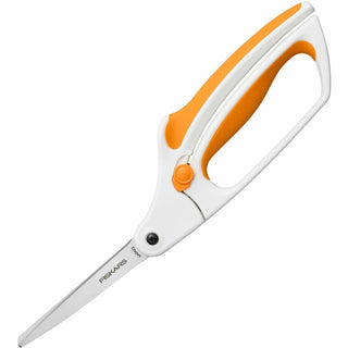 Fiskars Easy Action Bent Scissors, Bent, Stainless Steel Precision-ground Blade, Sharp Tip, Multi (FSK1069768)