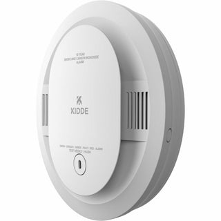 Kidde Combo Carbon Monoxide/Smoke Alarm, 85 dB, Audible, Visual, Surface Mount, Wall Mountable, Ceiling Mountable, Red, Green, Amber, White (KID21031502)