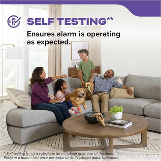 Kidde Combo Carbon Monoxide/Smoke Alarm, 85 dB, Audible, Visual, Surface Mount, Wall Mountable, Ceiling Mountable, Red, Green, Amber, White (KID21031502)