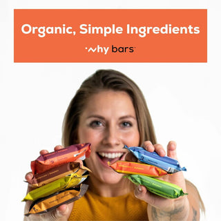 Why Bars Superfood Protein Snack Bars, Gluten-free, Dairy-free, Soy-free, Non-GMO, Individually Wrapped, Zesty Lemon, 2.04 oz, 12/Pack (WHYWB7)