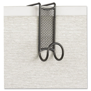 Safco® Onyx Panel/Door Coat Hook, Steel (SAF4229BL)