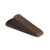 Master Caster® Big Foot Doorstop, No Slip Rubber Wedge, 2.25w x 4.75d x 1.25h, Brown, 2/Pack (MAS00971)