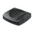 Rubbermaid® Commercial Swing Top Lid for Untouchable Recycling Center, 16" Square, Black (RCP2689-88BLA)