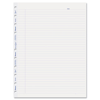 Blueline® MiracleBind Ruled Paper Refill Sheets for all MiracleBind Notebooks and Planners, 11 x 9.06, White/Blue Sheets, Undated (REDAFR11050R)