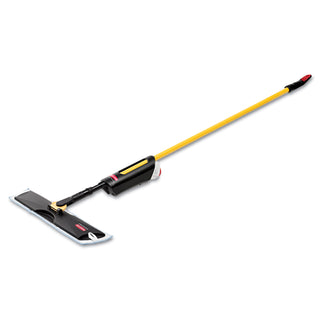 Rubbermaid® Commercial Light Commercial Spray Mop, 18" Wide Blue Head, 52" Steel Handle (RCP3486108)