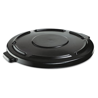 Rubbermaid® Commercial Vented Round Brute Lid, 24 1/2 x 1 1/2, Black (RCP264560BLA) (RCP2645-60BLA)