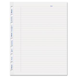 Blueline® MiracleBind Ruled Paper Refill Sheets for all MiracleBind Notebooks and Planners, 9.25 x 7.25, White/Blue Sheets, Undated (REDAFR9050R)