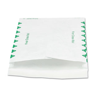 Survivor® Open End Expansion Mailers, DuPont Tyvek, #13 1/2, Flip-Stik Flap, Redi-Strip Closure, 10 x 13, White, 100/Carton (QUAR4510)