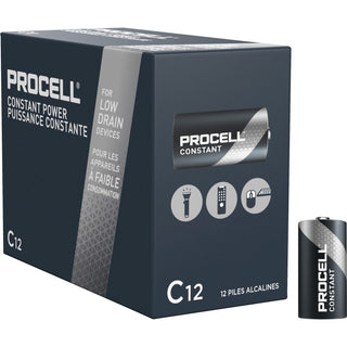 Procell® Alkaline C Batteries, 12/Box (DURPC1400)