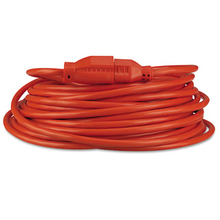 Innovera® Indoor/Outdoor Extension Cord, 50ft, Orange (IVR72250)