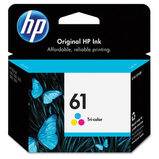 HP 61, (CH562WN) Tri-color Original Ink Cartridge (HEWCH562WN)