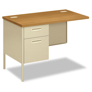 HON® Metro Classic Series Workstation Return, Left, 42w x 24d, Harvest/Putty (HONP3236LCL)