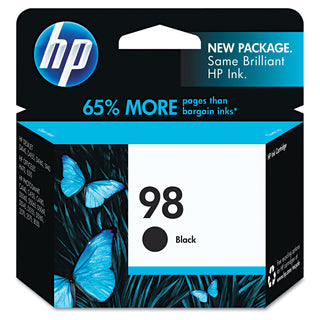 HP 98, (C9364WN) Black Original Ink Cartridge (HEWC9364WN)